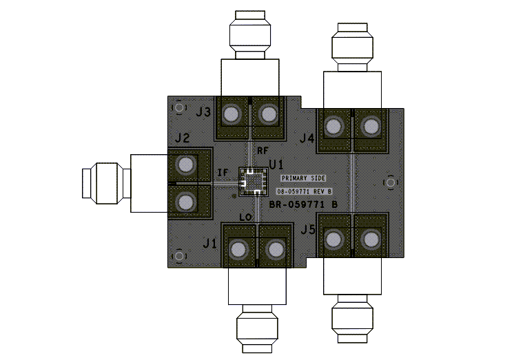 Schaltungsanordnung - Analog Devices Inc. ADMV1530-EVALZ Evaluierungsboard